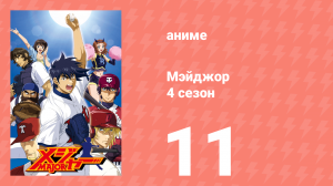 Мэйджор 4 сезон 11 серия «Давайте стремиться к этому» (аниме-сериал, 2008)