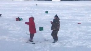 ещё одна форель на льду