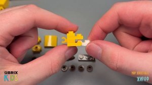 Собираем жирафа из конструктора QBRIX KIDS - детские конструкторы с видеоинструкцией