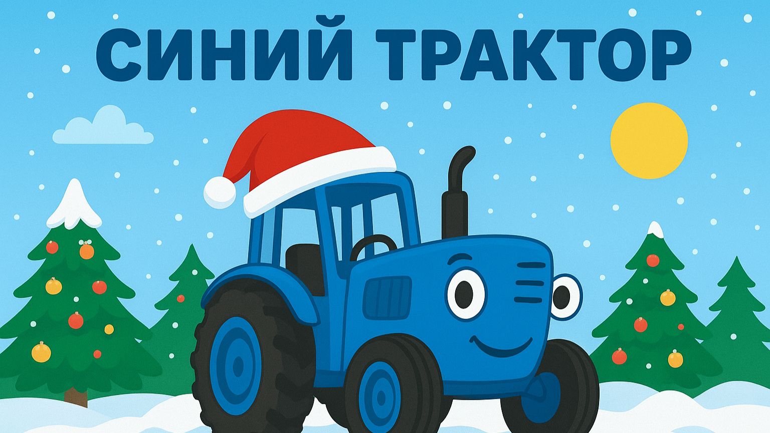 Синий Трактор - Новый год 2026, Дед мороз, Не щипай Все Зимние Песенки для детей смотреть онлайн