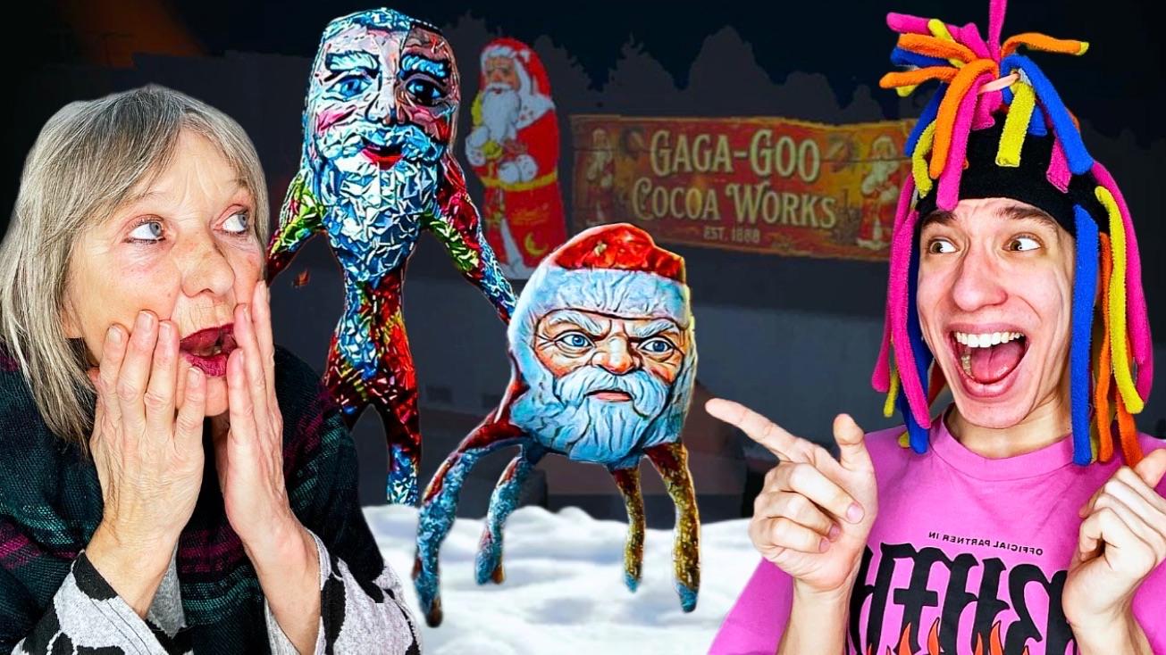 КИТАЙКА И БАБУШКА ПОБЕГ ИЗ ФАБРИКИ ГУГУ ГАГА! смотреть онлайн