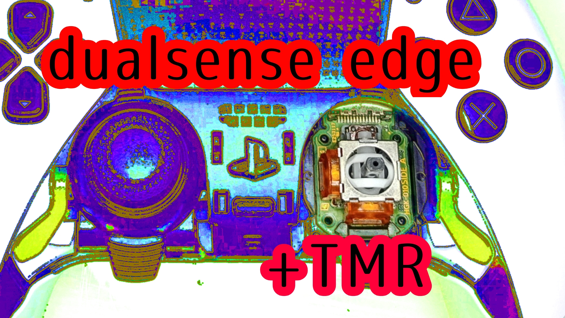 Ремонт Stick Module для Dualsense Edge. Замена на ТМР ginful