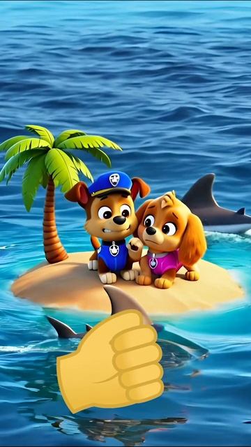 😳 Спасите Гонщика и Скай от Акул 🙏