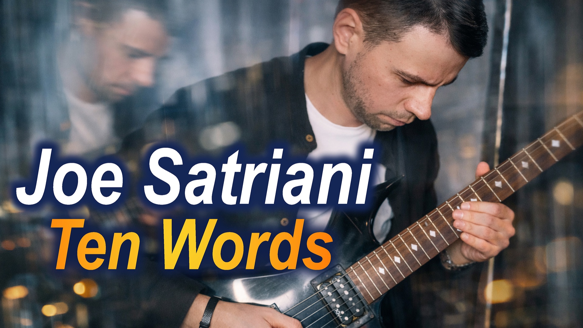 JOE SATRIANI - TEN WORDS. Студент Александр Бабой смотреть онлайн