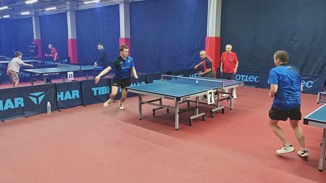 Сергеев/Баландин (1487) - Мухаметов/Васильев (1038) 02.02 Парный турнир по настольному теннису смотреть онлайн