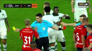 Мойзес получил прямую красную (видео). ЦСКА - Краснодар. WINLINE Зимний Кубок РПЛ 2026. Футбол