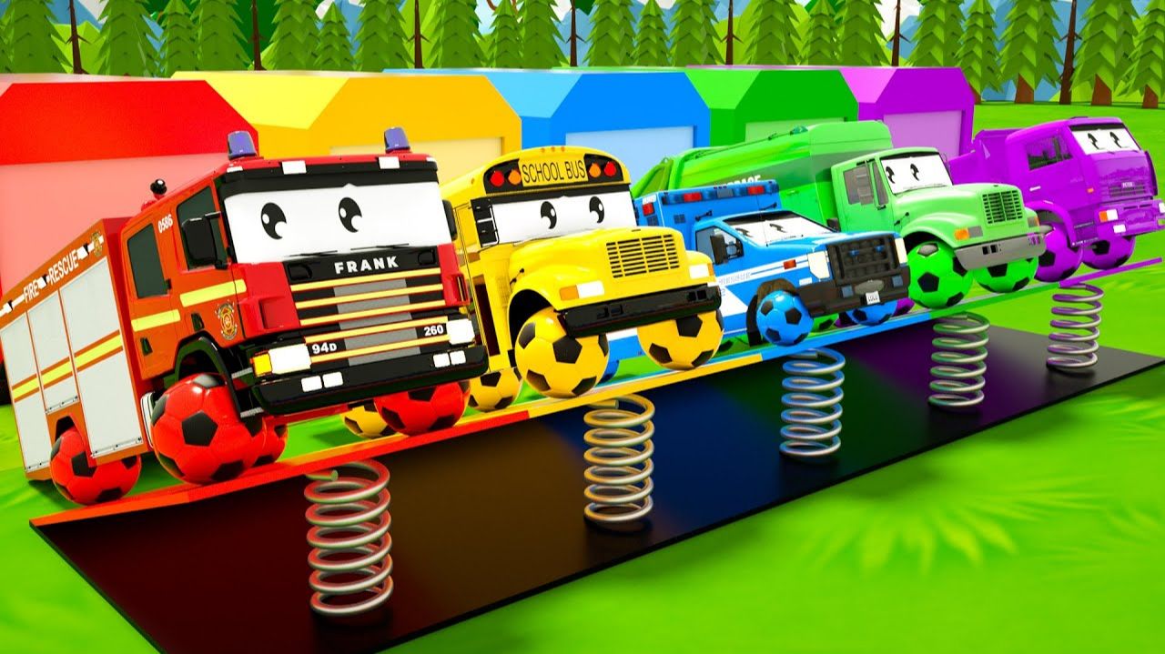 Сборник любимых мультяшек про машинки для детей и малышей | Любимые песенки для малышей и детей смотреть онлайн