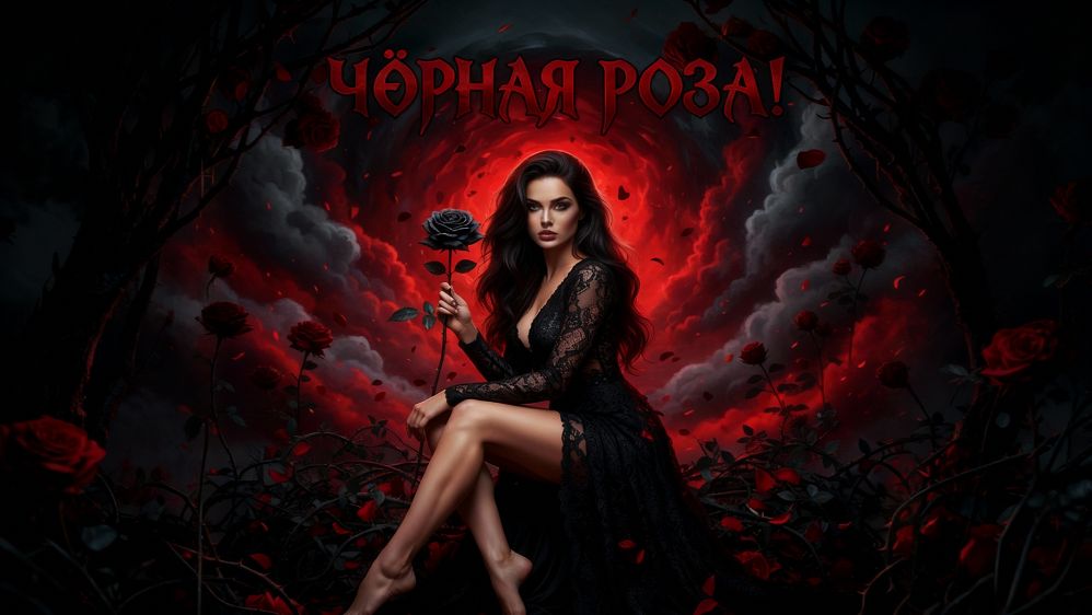 ЧЁРНАЯ РОЗА ! ( BLACK ROSE - Премьера видеоклипа 2026г.) #НоваяМузыка #AIart #Клип2026 смотреть онлайн