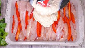 Обожаю КУРИНУЮ ГРУДКУ так готовить и всем советую! Вкусный УЖИН в духовке! #710