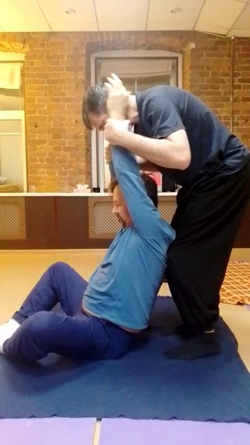 Прогиб назад в массаже