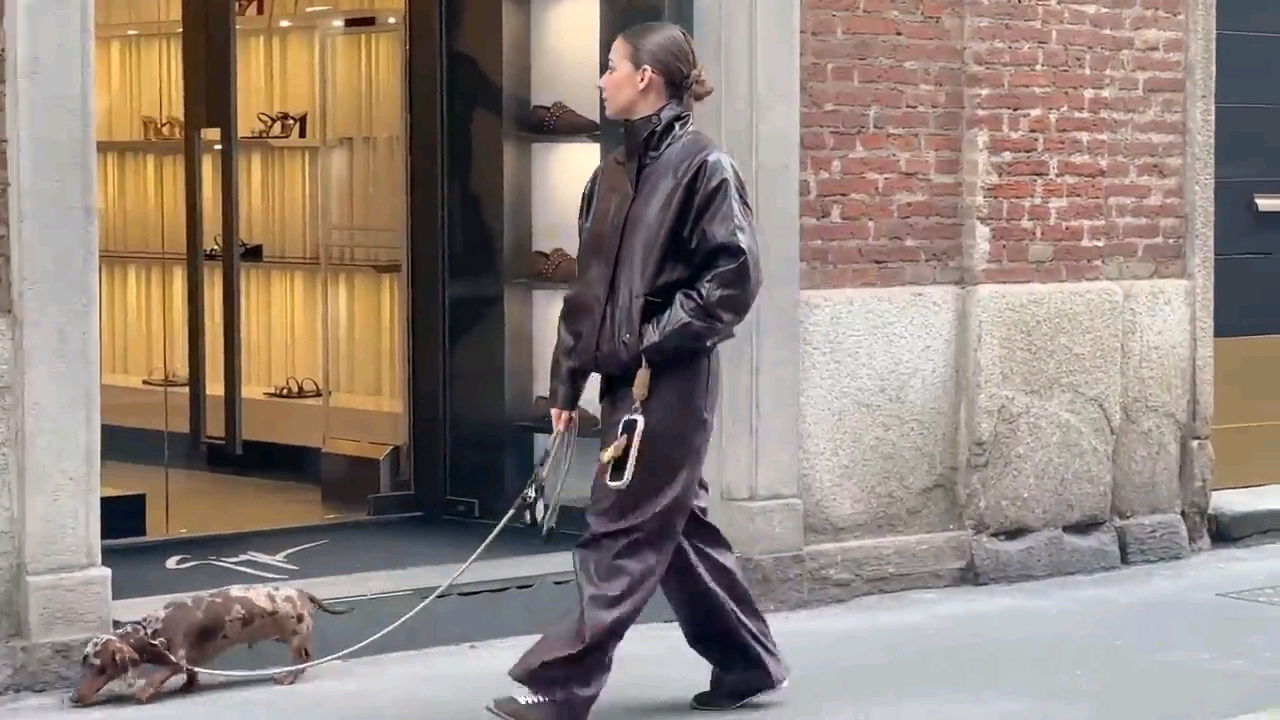 что модно и как одеты итальянцы в Милане в феврале? витрины, стиль смотреть онлайн