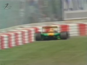 Формула 1. Вылет Шумахера на Гран-при Сан-Марино 1992 (гонка)
