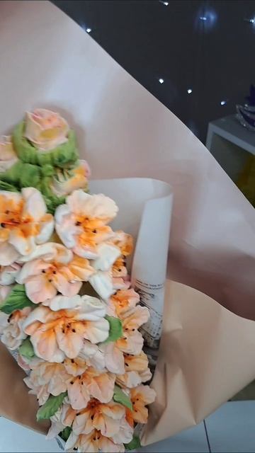 🌷ЗЕФИРНЫЙ БУКЕТ ГЛАДИОЛУСОВ🍁🍂💟Создаём в Сказке❤️🔥Предзаказ💌тг@Greku_Anzhelika#сладкая_сказка