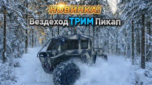 Первый обзор нового вездехода ТРИМ Пикап