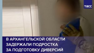 В Архангельской области задержали подростка за подготовку диверсий