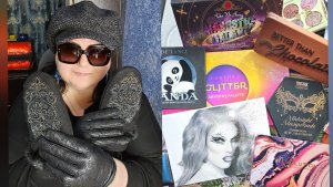 Варежки 🧤 очки 👓 Обзор косметики 💄  Палетки теней