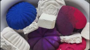 АСМР  Chalkitasmr. Мел с интересной структурой,🤗💣💯