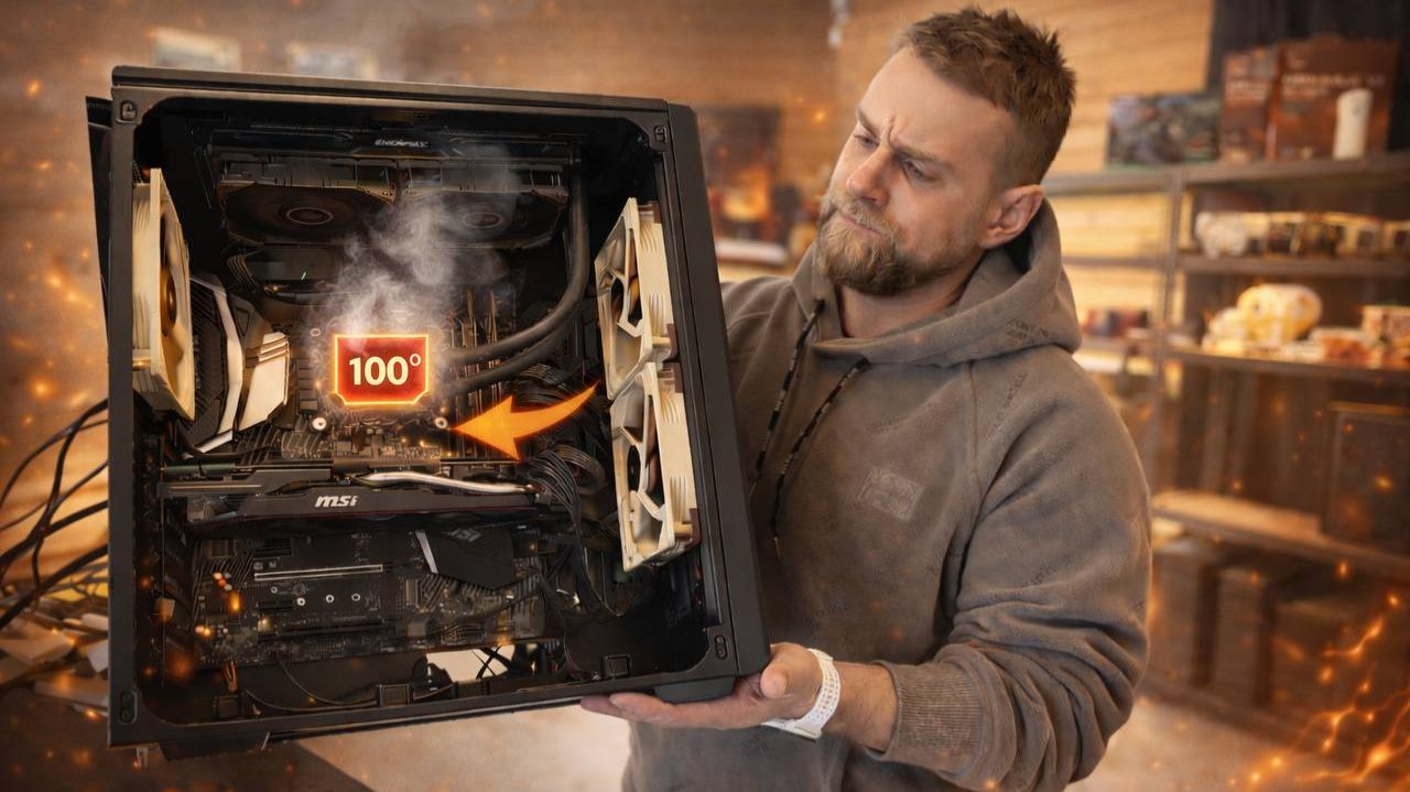 Компьютер страдал 9 лет подряд! 🤬 Отправляем 2 благосборки! #HappyPC смотреть онлайн