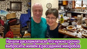 Начали расхламляться. Что нужно срочно выбросить. Живём в рассаднике микробов. Когда менять варистор