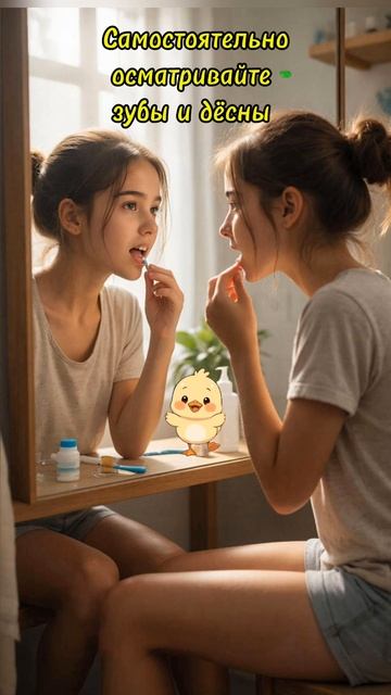 Самоосмотр зубов и дёсен