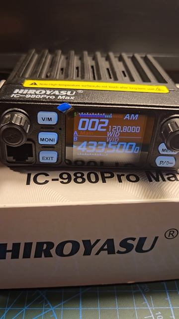 Hiroyasu IC 980Pro Max приём авиадиапазона #радио