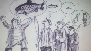 улов в реке Кума в августе 1980 г. город Зеленокумск