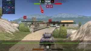 Танки Блиц. Один против четверых!!!