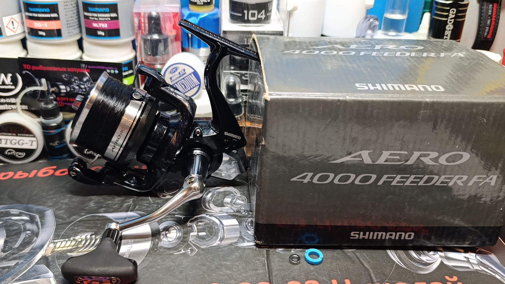 Разбор и техническое обслуживание Shimano Aero