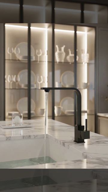 Стильный смеситель