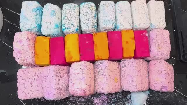 АСМР 💖 INDO ♥️ хрустящий цветной мел 😃❤️ смотреть онлайн