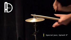 AGEAN Cymbals Special Jazz, Splash 9