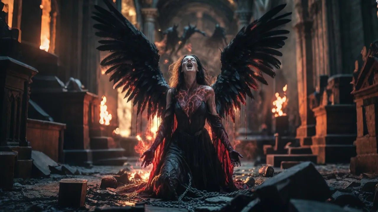 Тёмное Владычество Падшего Ангелa - Симфонический Метал - Авторская Песня смотреть онлайн