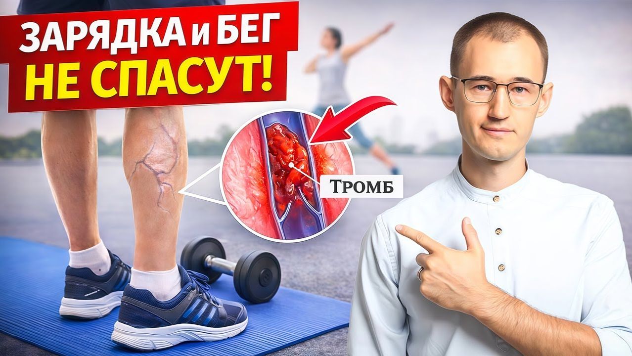 Что реально защищает от тромбоза вен?! Вот что…