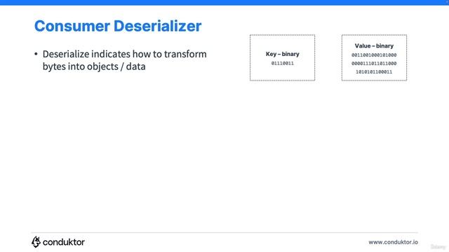 7. Consumers & Deserialization смотреть онлайн