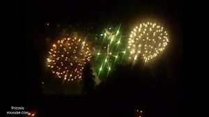 Салют в Петергофе 2006 год