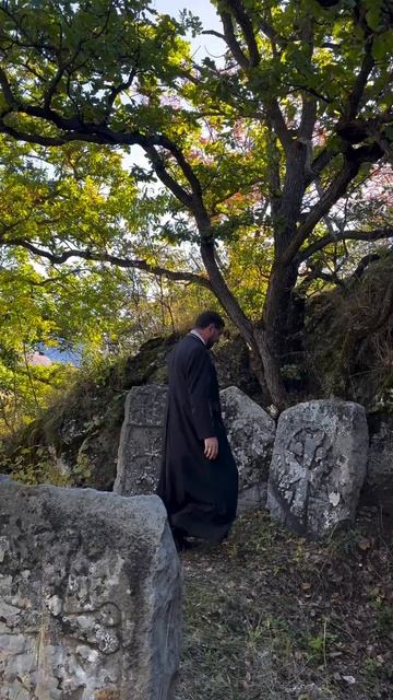 Один день с Армянским священником в горах Армении