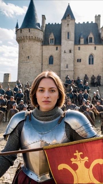 Сражение под замком: героиня в доспехах #фэнтези #средневековье #приключения Сражение под замком: героиня в доспехах #фэнтези #средневековье #приключения