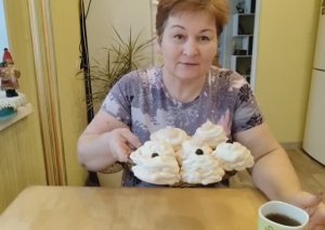 Дегустация пирожное "Павлова"