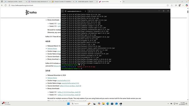 23. Windows WSL2 - Download Kafka and PATH Setup смотреть онлайн