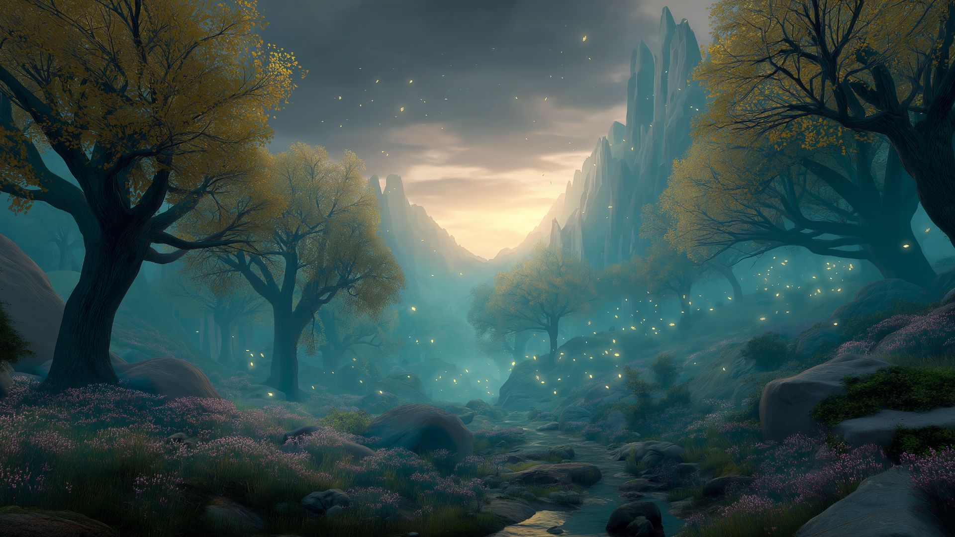 Зачарованный Вечер (Lofi фон для чтения)