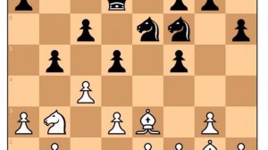 13 летний Роберт Фишер быстро _разносит_ сильного соперника жертвуя коня