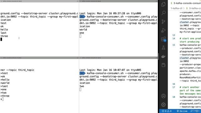 34. Kafka Consumers in Group смотреть онлайн