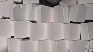 АСМР Мел ❤️ 27 белых  хрустящих блоков👍❤️