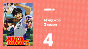 Мэйджор 2 сезон 4 серия «Воссоединение соперников» (аниме-сериал, 2006)