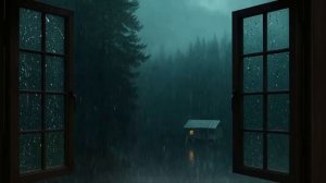 Heavy Rain Sounds for Sleep Study Relax 3 Hour of Soothing Rain