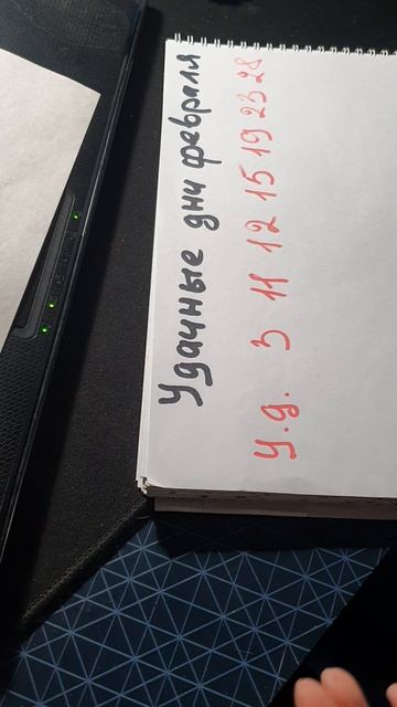 Удачные дни февраля 2026г