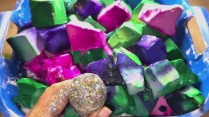 АСМР Мел 💖 Супер хрустящий цветной мел 👍