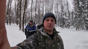 Проверка путика # 4. Сделали новую ловушку. Дядя Паша.