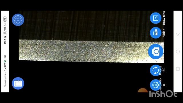 Заточка ножа из кованной Х12МФ алмазами АЗТА на мко связке.Финишь природником Кремень.mp4