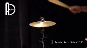 AGEAN Cymbals Special Jazz, Splash 10